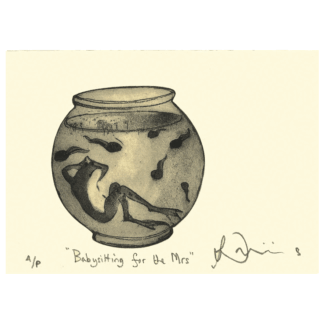 Babysitting For The Mrs Card