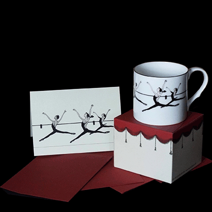 Ballet Class Medium Mug - Image 3