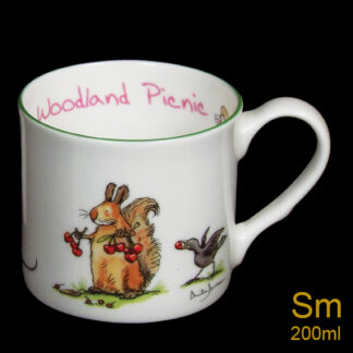 Woodland Picnic Small Mug