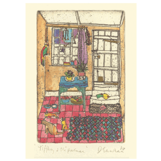 Tiffany card by Daphne Sandham