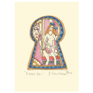 Kisses For.... card by Daphne Sandham