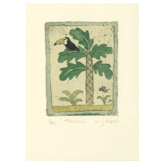 Toucan card by Melanie Epps