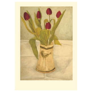 Red Tulips card