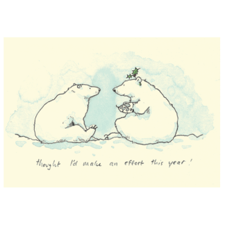 I Thought I'd Make an Effort card