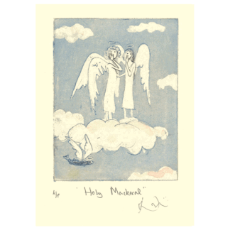 Holy Mackerel card by Julian Williams