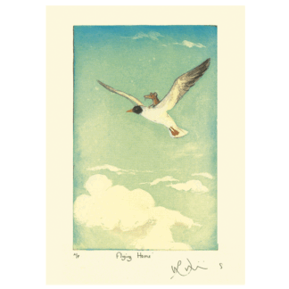 Flying Home Card