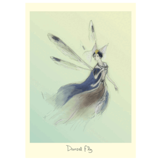 Damsel Fly Card