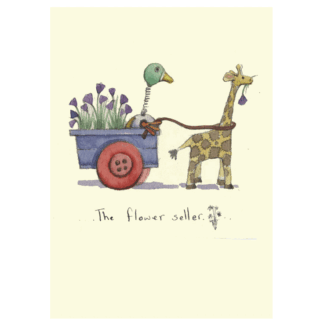 The Flower Seller Card