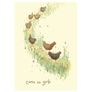 Come on Girls Card