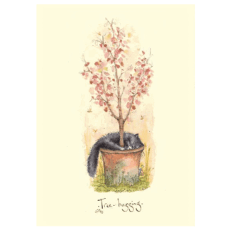 Tree Hugging Card