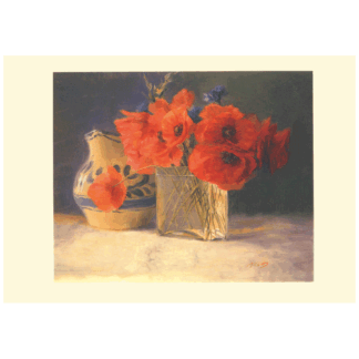 Poppies card by Michael Coutts