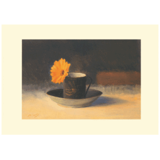 Zen Marigold card by Michael Coutts