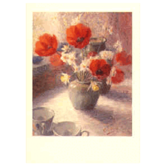 Tulips card by Michael Coutts