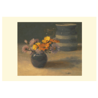 Autumn Flowers card by Michael Coutts