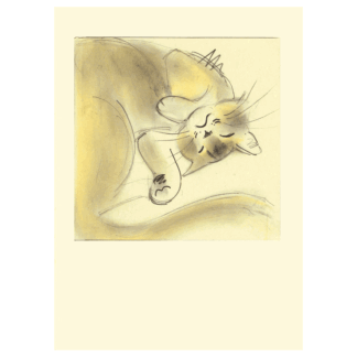 Jocasta Asleep card by Julian Williams