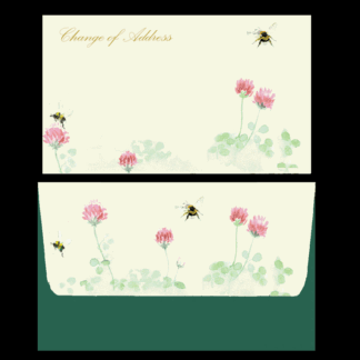 Red Clover Change of Address Stationery Set