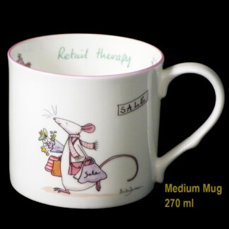 Retail therapy anita jeram mug