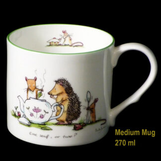 anita jeram mug one leaf or two