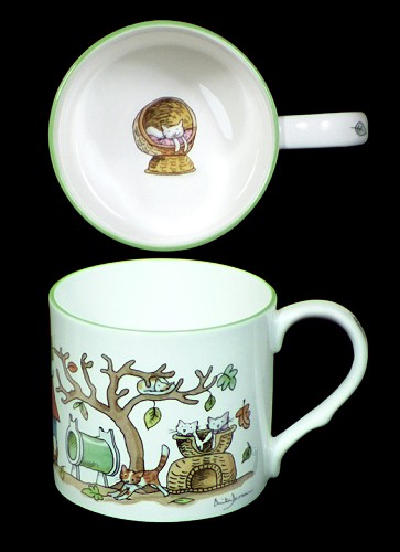 Cat Close Medium Mug - Image 2