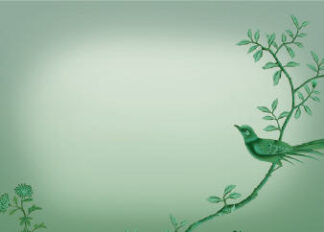 Jade Bird Place Setting Cards