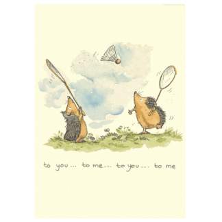 To You, To Me,To You Card