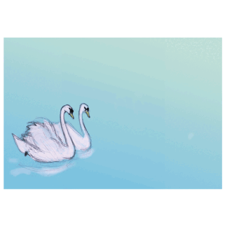 Wedding Swans Inserts