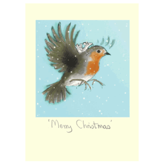 Christmas Robin card