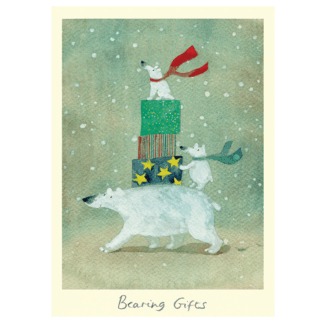 Bearing Gifts Christmas card